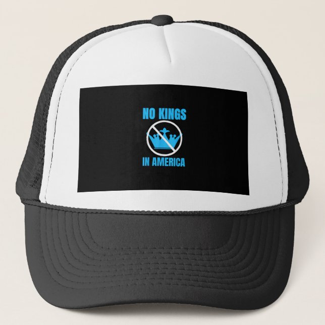 No Kings In America Court Ruling Saying Trucker Hat (Front)