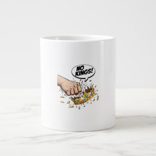 No Kings In America Creative Design Large Coffee Mug