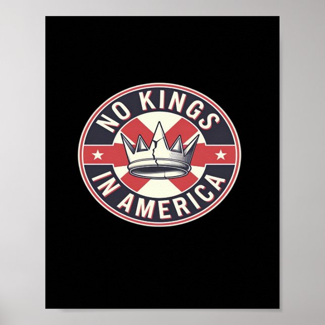 No Kings In America Creative Style Poster (Front)
