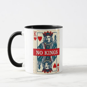 No Kings in America Democracy Protest Mug