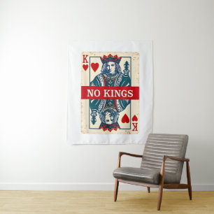 No Kings in America Democracy Protest  Tapestry