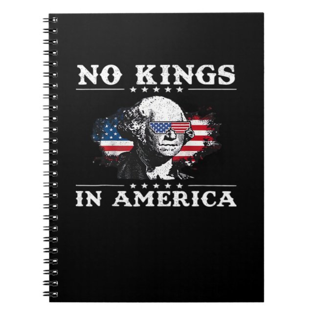 No Kings In America Doge Classic Funny Meme Notebook (Front)