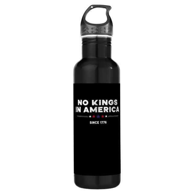 No Kings In America Doge Classic Trendy Graphic 710 Ml Water Bottle (Front)