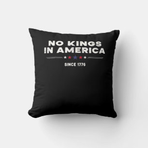 No Kings In America Doge Classic Trendy Graphic Cushion