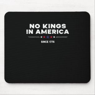 No Kings In America Doge Classic Trendy Graphic Mouse Mat