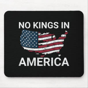 No Kings In America Dump Trump No Authoritarians I Mouse Mat
