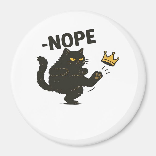 No Kings In America Essential Cool Unique Magnet (Front)