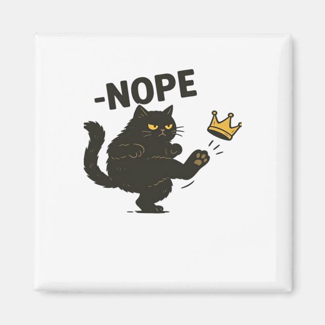 No Kings In America Essential Cool Unique Magnet (Front)
