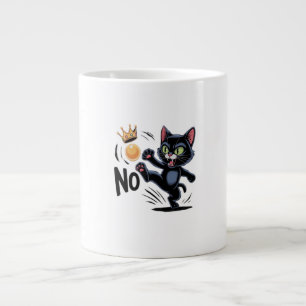 No Kings In America Essential Minimal Clean Large Coffee Mug