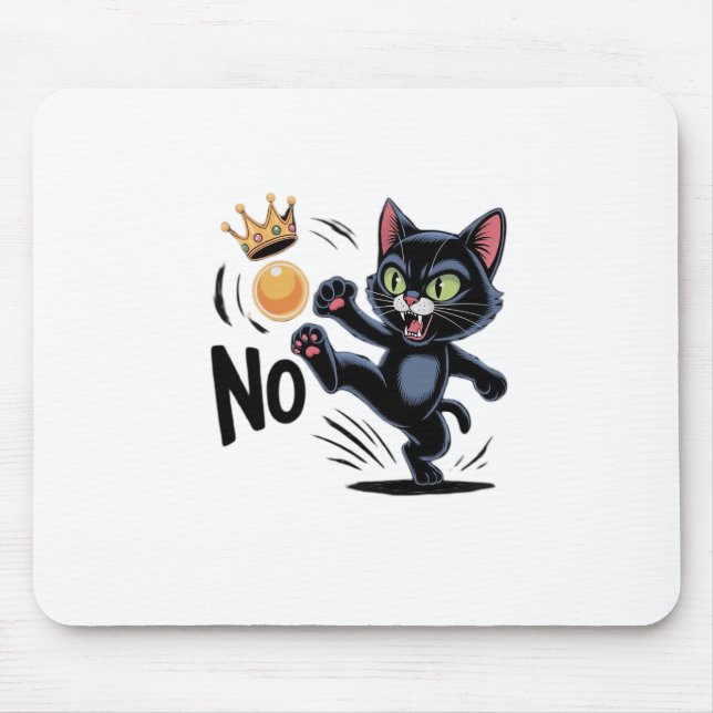 No Kings In America Essential Minimal Clean Mouse Mat (Front)