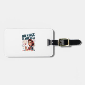 No Kings In America Fabulous Queens Pride 2025 Des Luggage Tag