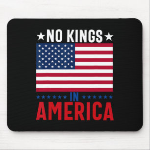 No Kings In America Flag Protest Save Democracy 5 Mouse Mat