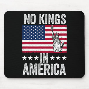 No Kings In America Flag Protest Save Democracy 9 Mouse Mat