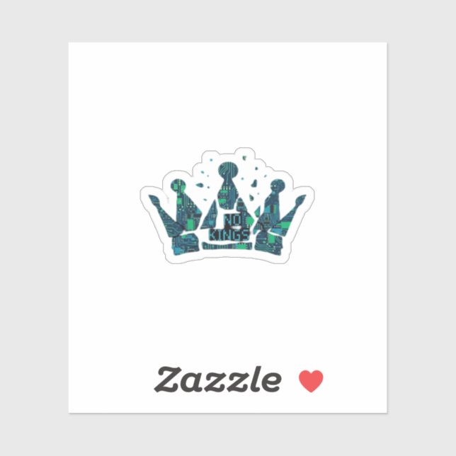 No Kings In America Freedom Aesthetic (Sheet)