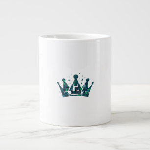 No Kings In America Freedom Aesthetic Large Coffee Mug
