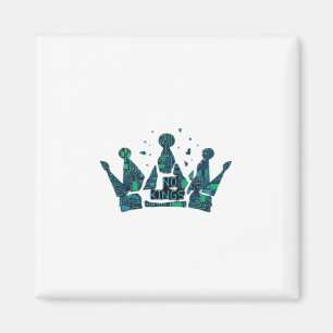 No Kings In America Freedom Aesthetic Magnet
