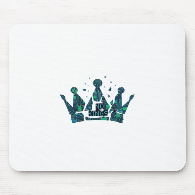 No Kings In America Freedom Aesthetic Mouse Mat (Front)