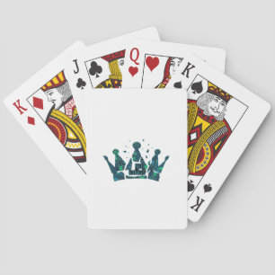 No Kings In America Freedom Aesthetic Playing Cards