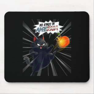 No Kings In America Freedom American Flag  Mouse Mat