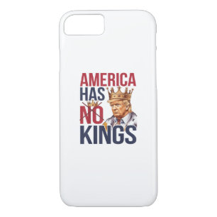 No Kings In America Funny America Has No King Poli iPhone 8/7 Case