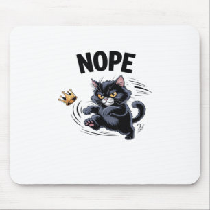 No Kings In America Funny Kicking Crown Classic Vi Mouse Mat