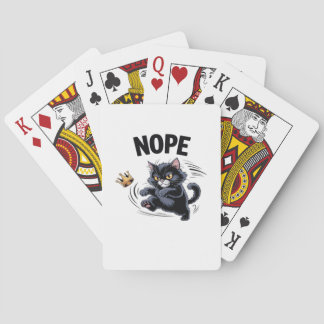 No Kings In America Funny Kicking Crown Classic Vi Playing Cards