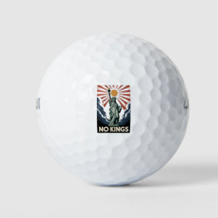 No Kings In America Liberity Status USA Democrats  Golf Balls