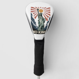 No Kings In America Liberity Status USA Democrats  Golf Head Cover
