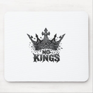No Kings In America Minimal Clean Mouse Mat