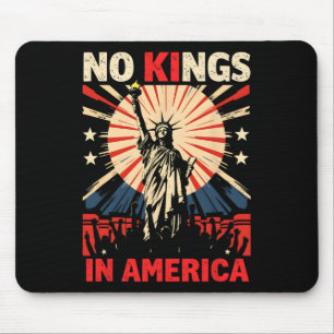 No Kings In America Mouse Mat