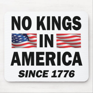 No Kings in America Mouse Mat