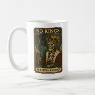 No Kings in America, No Kings Day Protest Coffee Mug