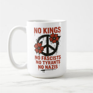 No Kings in America, No Kings Day Protest Coffee Mug