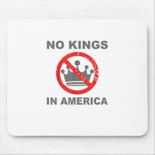 No Kings In America Patriotic Casual Mouse Mat
