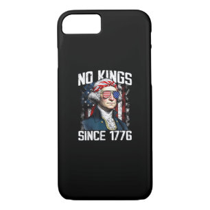 No Kings In America Patriotic Vintage Graphic Look iPhone 8/7 Case