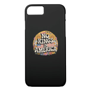 No Kings In America Patriotic Vintage Graphic Look iPhone 8/7 Case