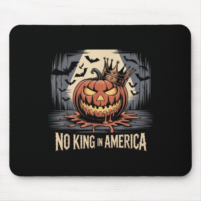 No Kings In America Since 1776 Distressed Usa Flag Mouse Mat (Front)