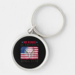 No Kings In America Since 1776 Freedom Creative De Key Ring