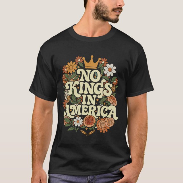 No Kings In America Since 1776  Historic Spirit C T-Shirt (Front)