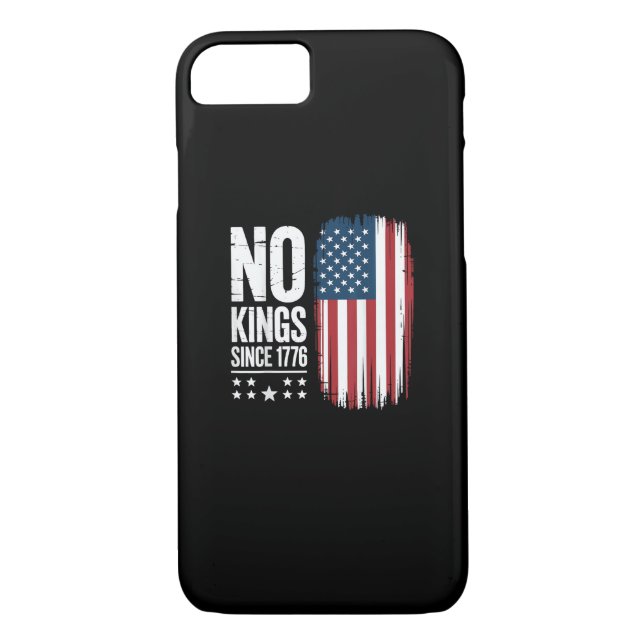 No Kings In America Since 1776 Independence Day Pa Case-Mate iPhone Case (Back)