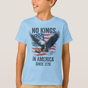 No Kings In America Since 1776 No Kings T-Shirt