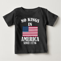 No Kings In America Since 1776 Patriotic Flag