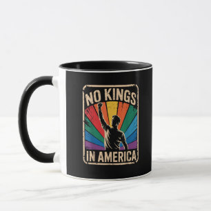 No Kings In America Since 1776 Patriotic Style Mug