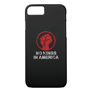 No Kings In America Since 1776 Resist 8647 US Flag iPhone 8/7 Case