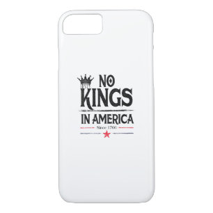 No Kings In America Since 1776 Vintage Graphic Coo iPhone 8/7 Case