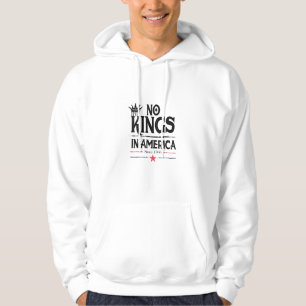 No Kings In America Since 1776 Vintage Graphic Coo Hoodie