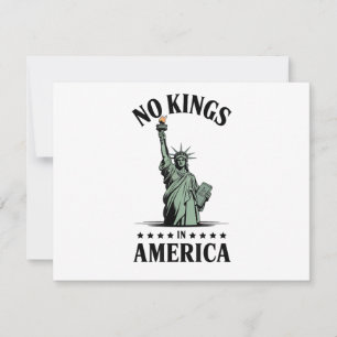 No Kings in America Statue of Liberty