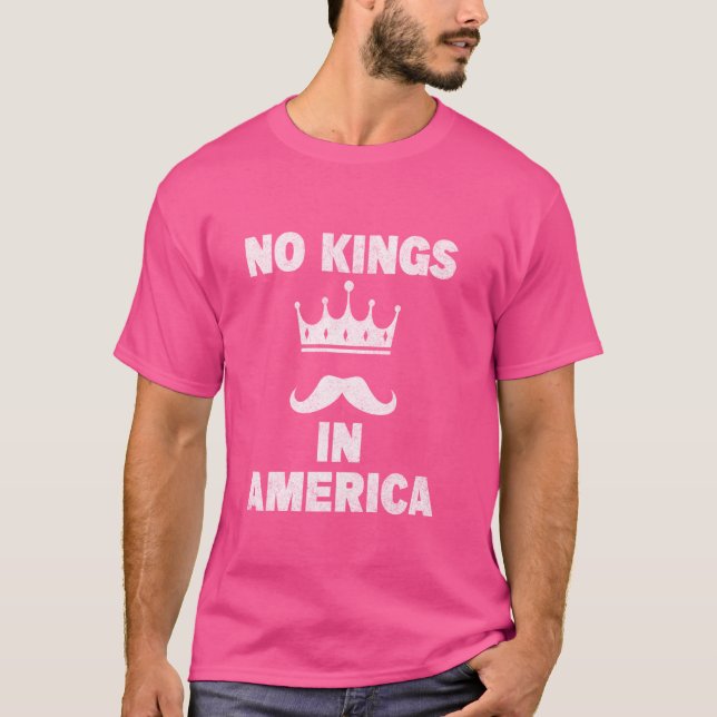 No Kings in America Supreme Court Protest T-Shirt (Front)