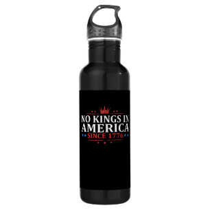 No Kings In America United States Independence Cla 710 Ml Water Bottle