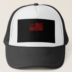 No Kings In America United States Independence Cla Trucker Hat
